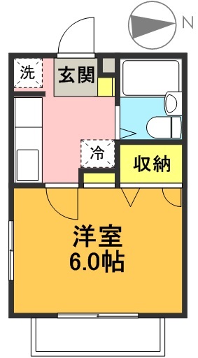 パークフラッツ 間取り図