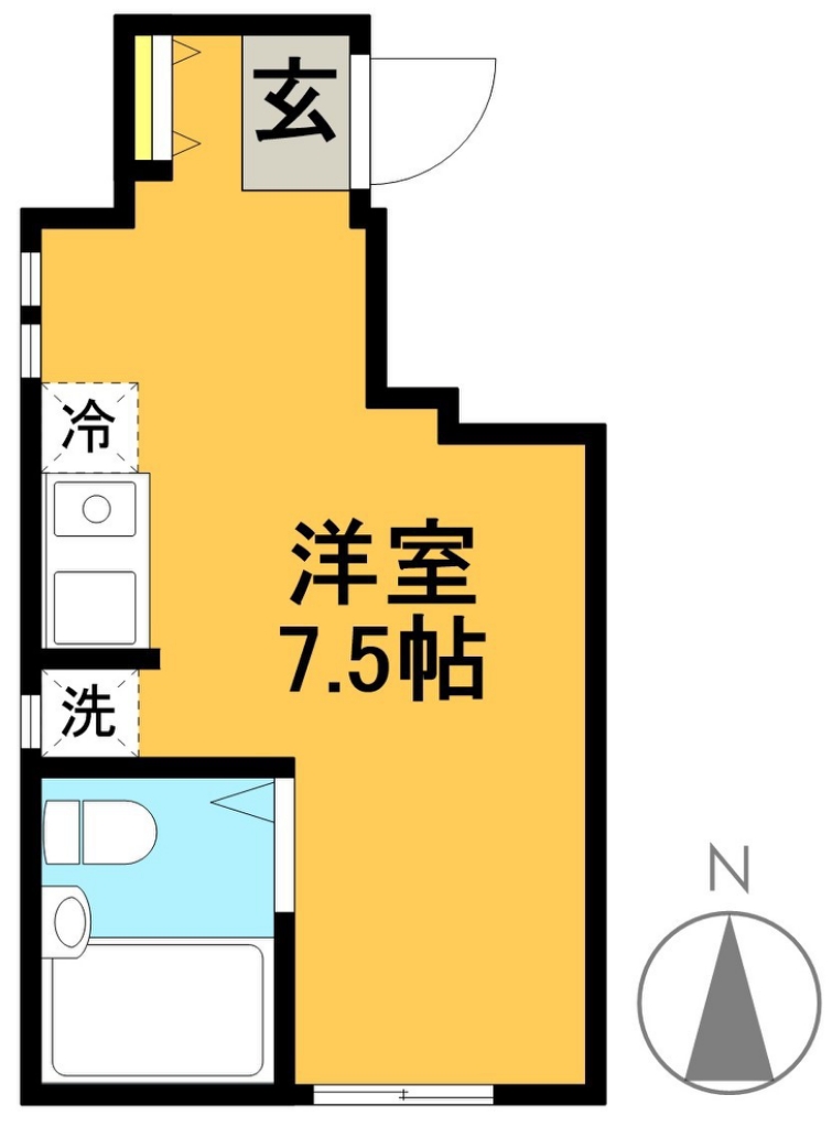 アペックス・下高井戸 間取り図