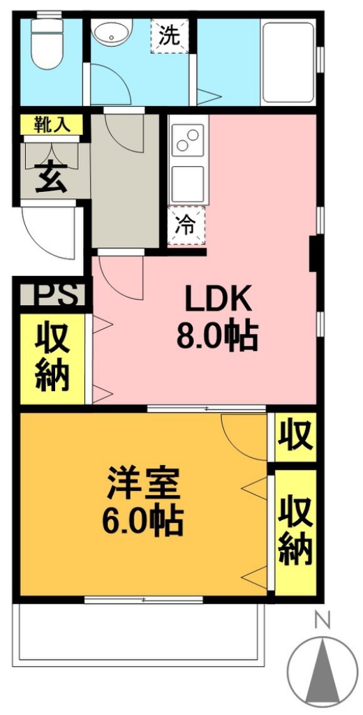 アネックスＭＡＲＵＦＵＫＵ 間取り図