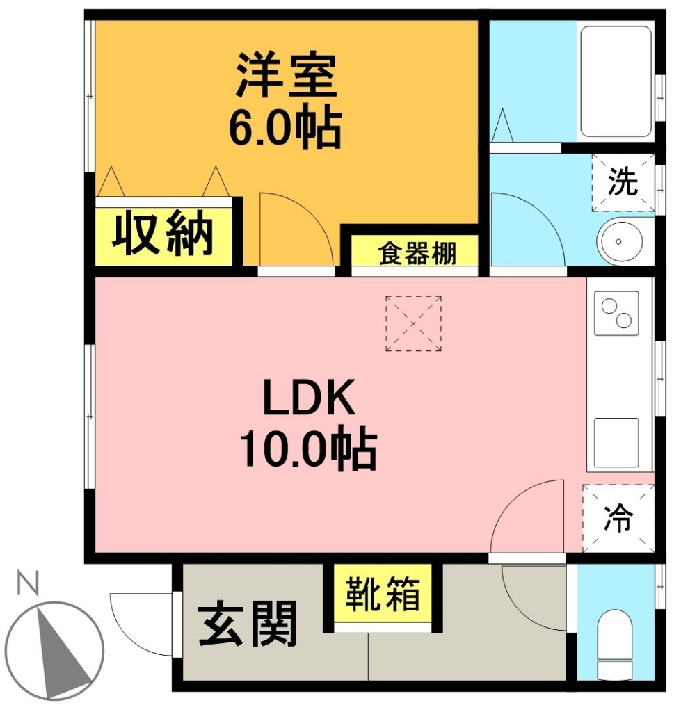 ラ・カーサ代田 間取り図