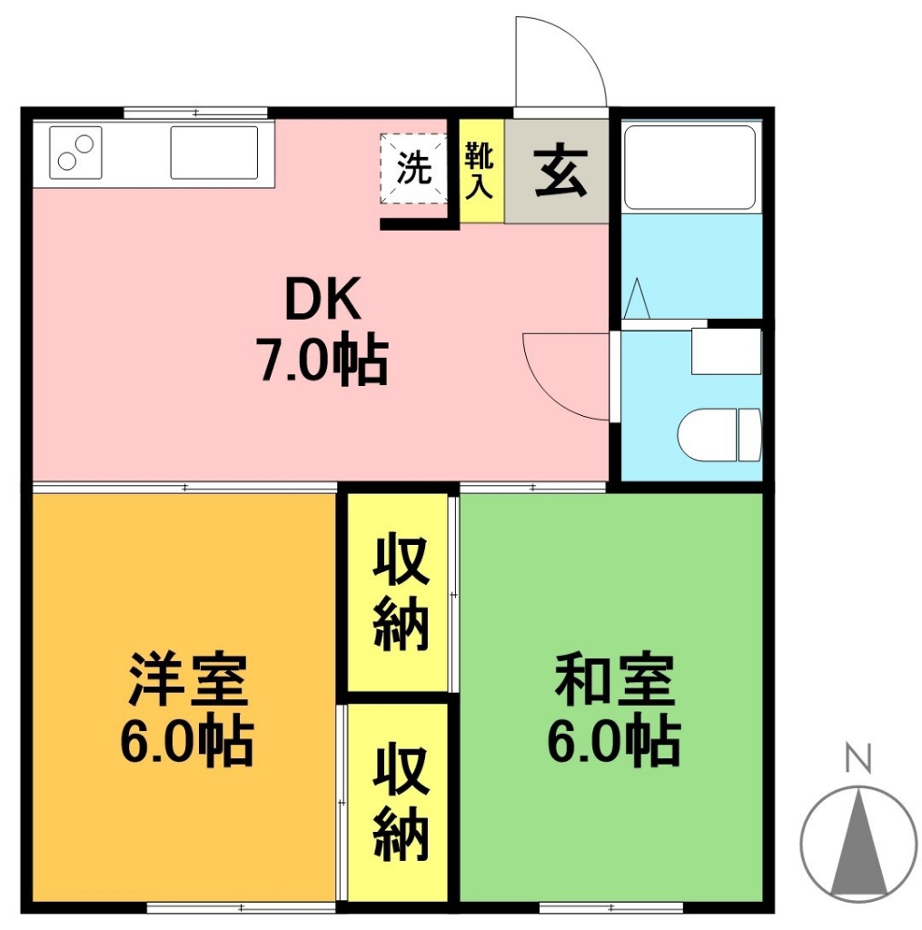 クレスト久我山 間取り図