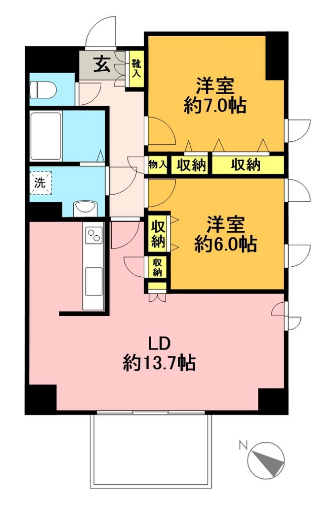 ステーションプラザ代田橋 間取り図