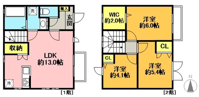 ジャルダン赤堤 間取り図