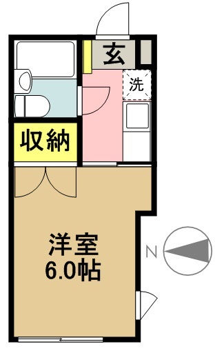 エトワール羽根木  間取り図