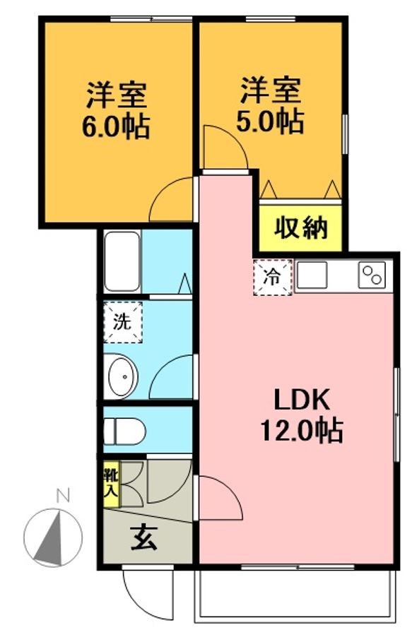 フェザーウッド 間取り図