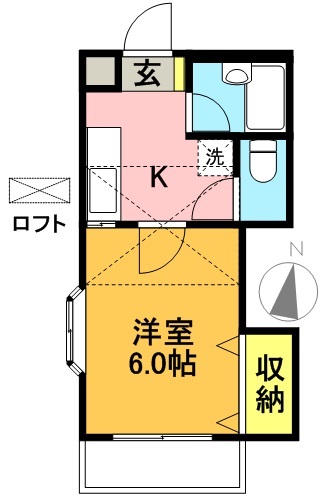 ハイムステラ 間取り図