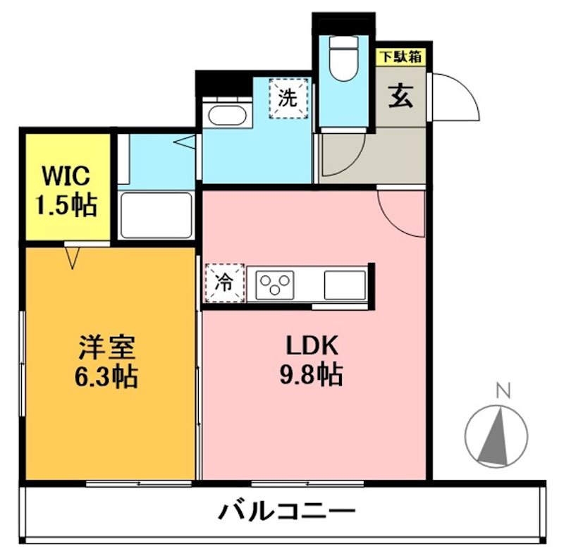 ＭＪ　marl  間取り図
