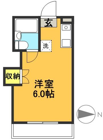 浜田山４１０ 間取り図