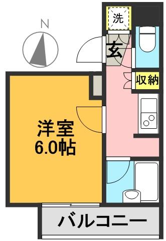 ルーブル永福町弐番館 304号室 間取り