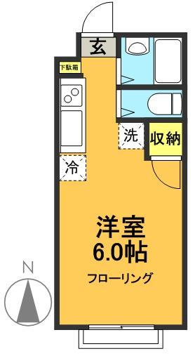 プレジオ代田 間取り図