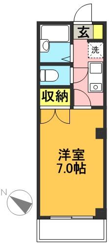 パインテール高井戸 間取り図