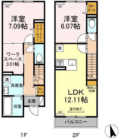 グラナーデ高井戸東 間取り図