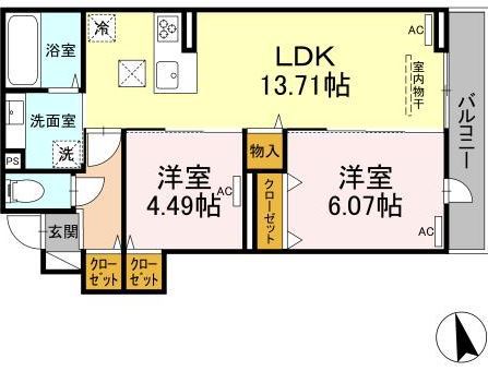 グラナーデ高井戸東 間取り図