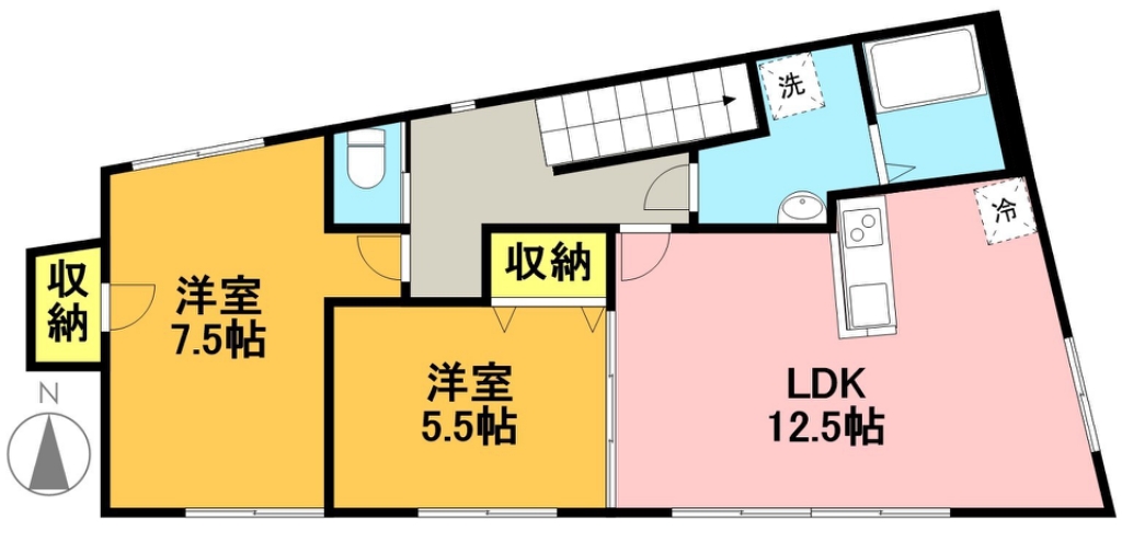 ドエル井ノ頭通り 間取り図