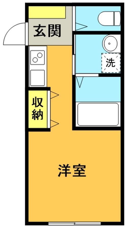 Ｉｎａｒｉ新代田 間取り図