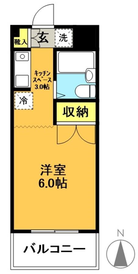 ヒルトップ大田 間取り図