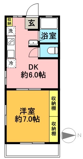 広文マンション 間取り図