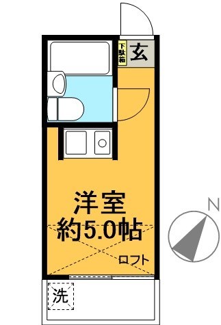 パーク幡ヶ谷 間取り図