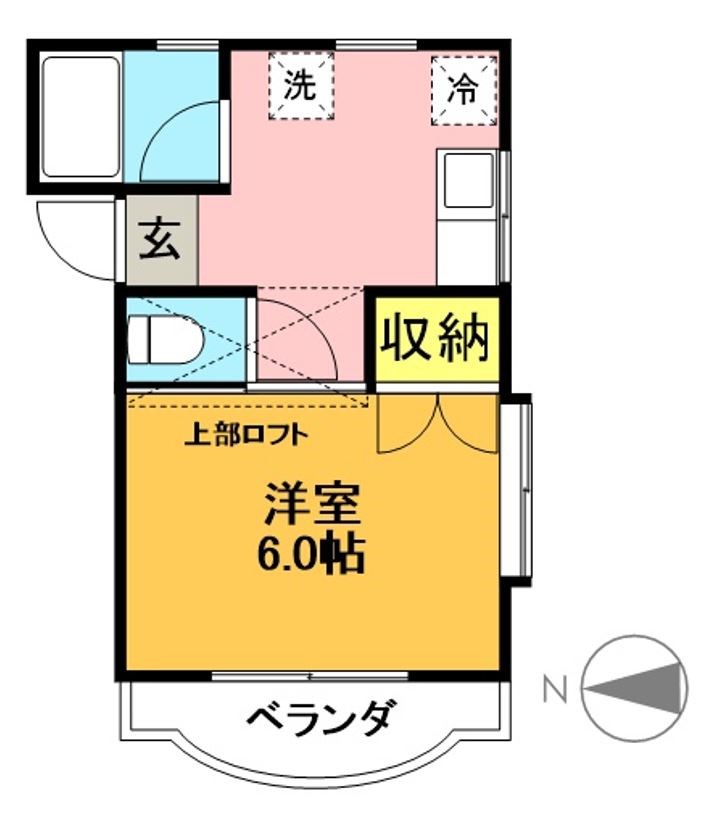 Ｊフラッツ 間取り図