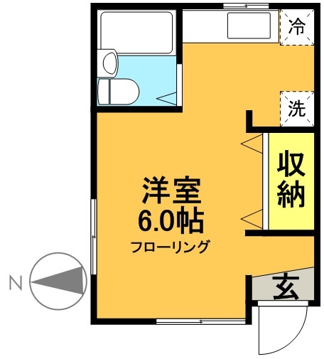 ロジュマン・シェ・ヌー 間取り図