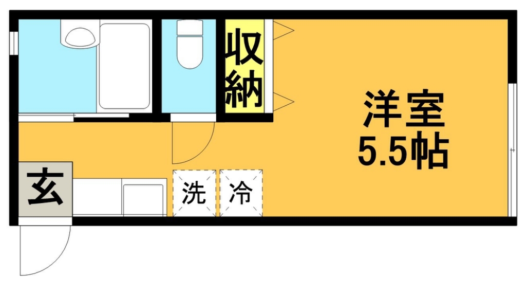 ハイムシンフォニア 間取り図