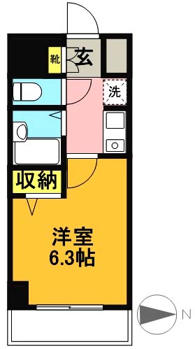 菱和パレス明大前壱番館 903号室 間取り