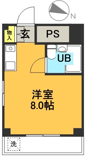 パールハイツ 間取り図