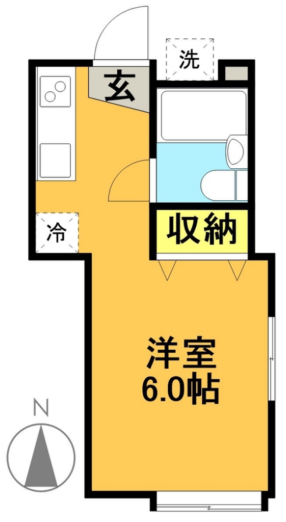 アーネスト浜田山 間取り図