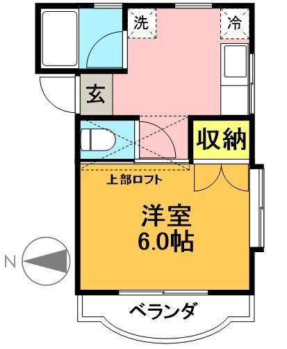 Ｊフラッツ 間取り図