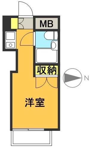 エスカイア浜田山 間取り図