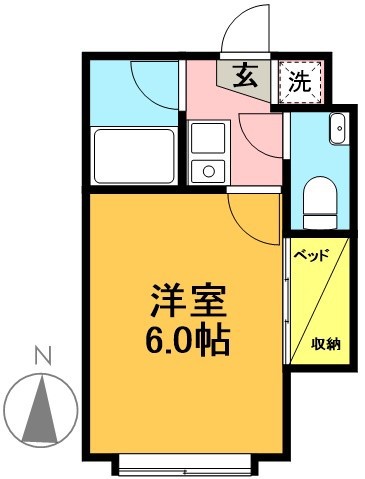 ミヤカーサ 間取り図