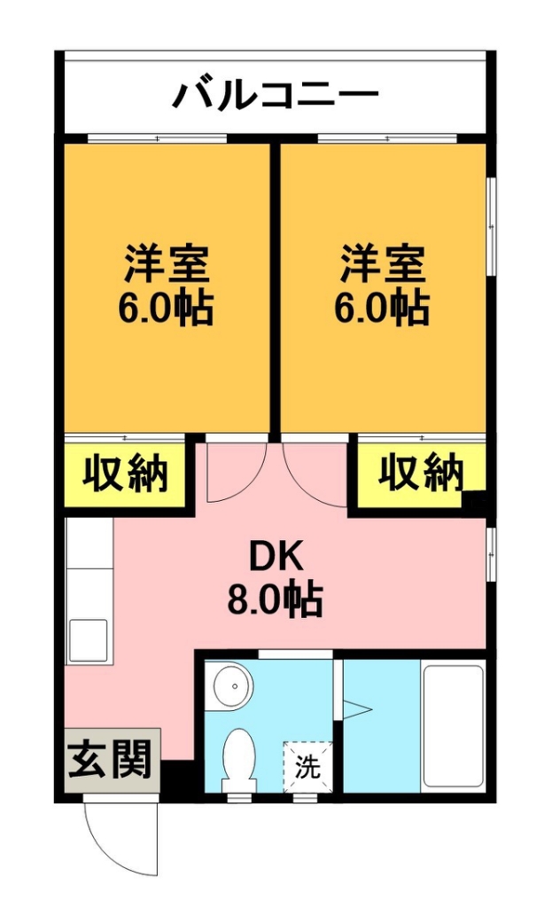 アドバンス明大前 302号室 間取り