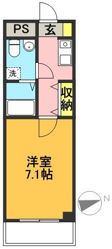 ルベール浜田山 間取り図