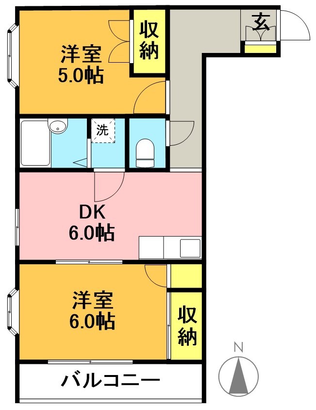 リバーファーム 間取り図