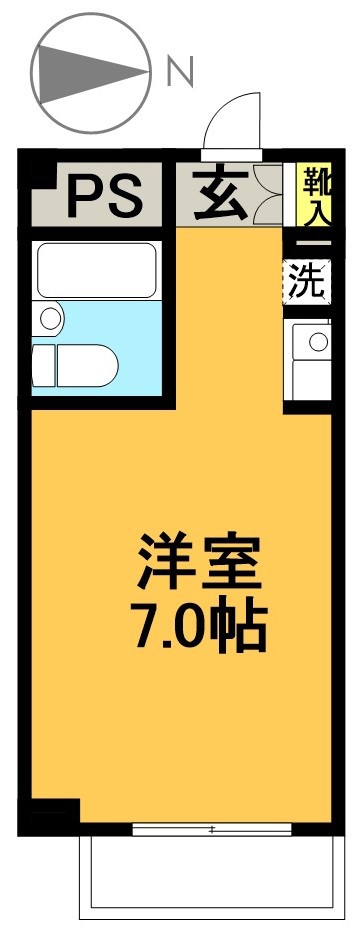 藤和シティスクエア桜上水 間取り図