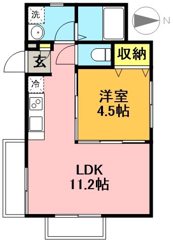 ヴィラＭ＆Ｙ 103号室 間取り