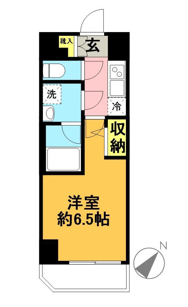 セジョリ高井戸Ⅱ 802号室 間取り