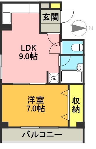 リアライズマンション 201号室 間取り