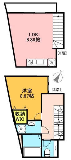 ＩＩＥ　和泉 203号室 間取り