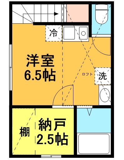 ライズ浜田山 206号室 間取り