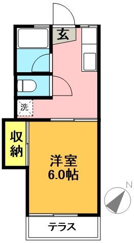 ハイツマヤ 間取り図