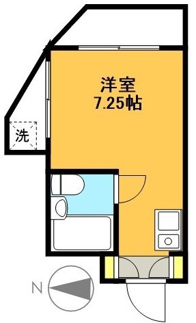 アマドリア豪徳寺 501号室 間取り