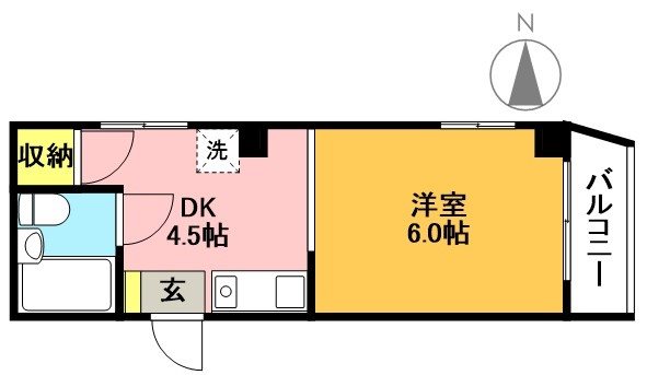 メゾン清田  301号室 間取り