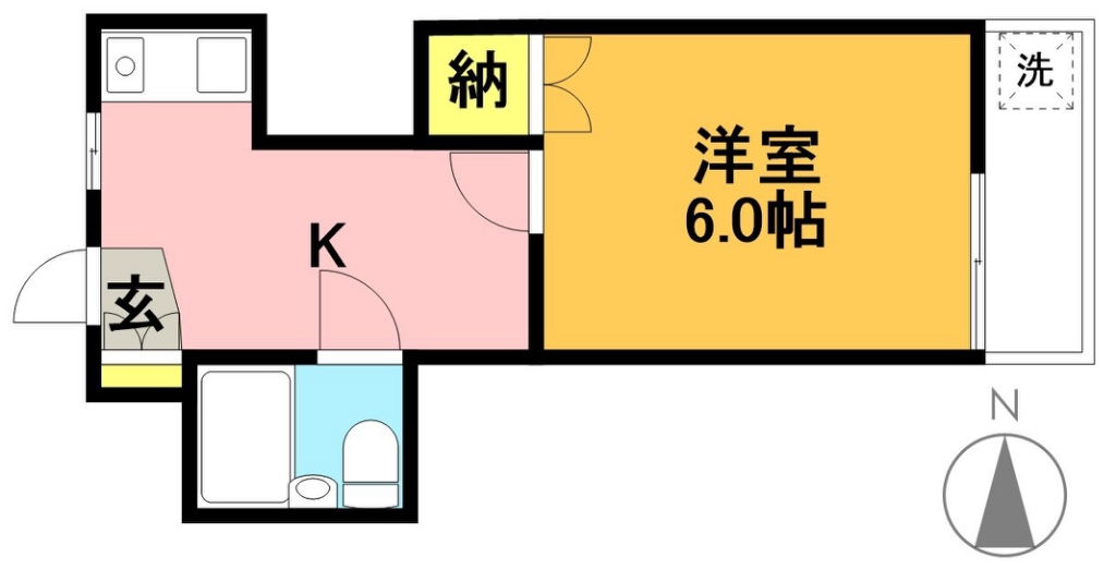 ソレイユ松原 間取り図