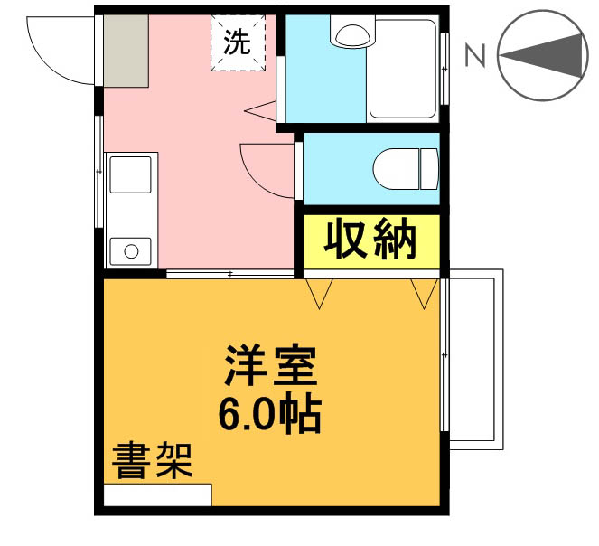 リバーサイド高井戸 間取り図