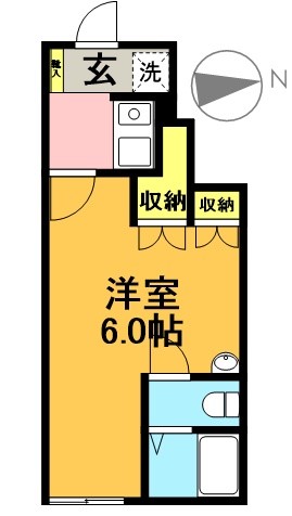 ウィンズ・パレ高井戸西 106号室 間取り
