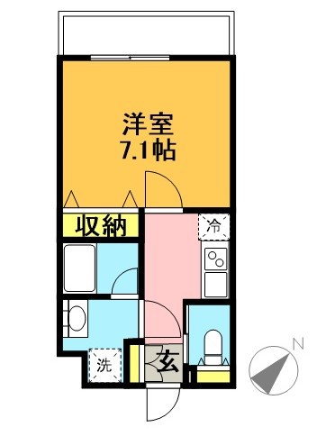 ＤＩＰＳ明大前 314号室 間取り