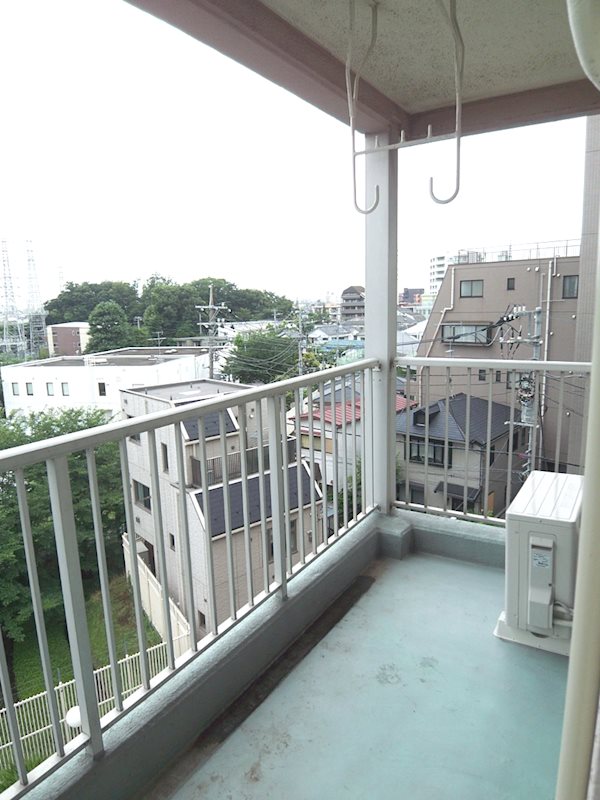 正吉マンション  ベランダ