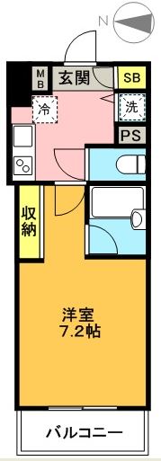 ＨＦ明大前レジデンス 間取り図