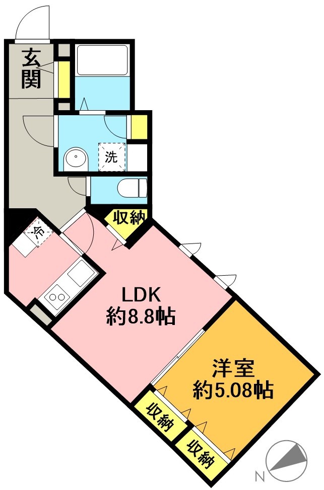 ＧＲＡＮＰＡＳＥＯ下北沢 間取り図